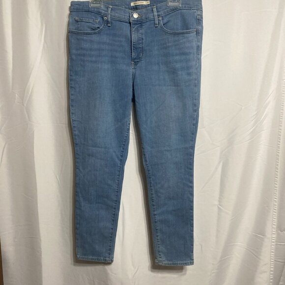 Levi's Shaping Skinny 311 32 Cotton Blend Blue Jeans - Picture 1 of 5